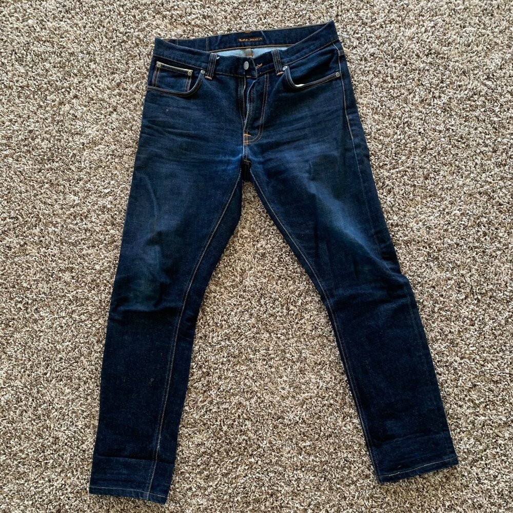 Lean Dean Nudie Jeans Selvedge w/stretch 32W X 30L